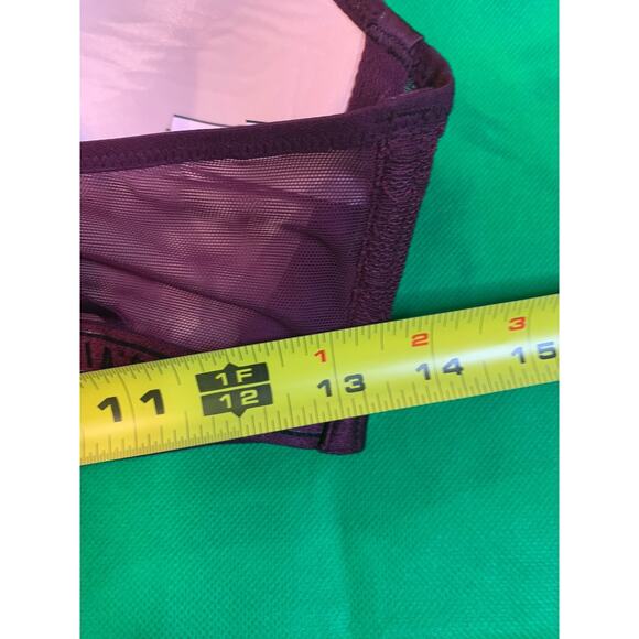 Victoria's Secret Plum Lace 36D Very Sexy Lace Back Lightly Lined Bra - Picture 5 of 5